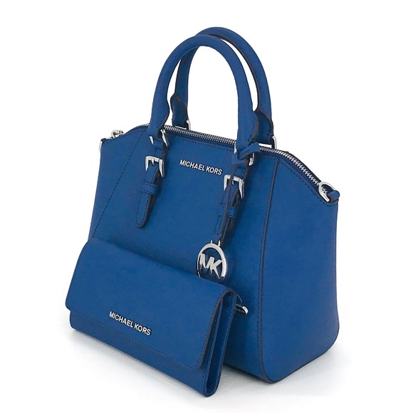 2PCS Michael Kors Ciara Medium Satchel Wallet Set - Picture 2 of 8